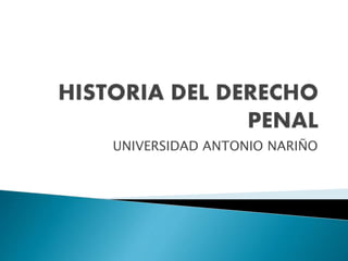 UNIVERSIDAD ANTONIO NARIÑO
 