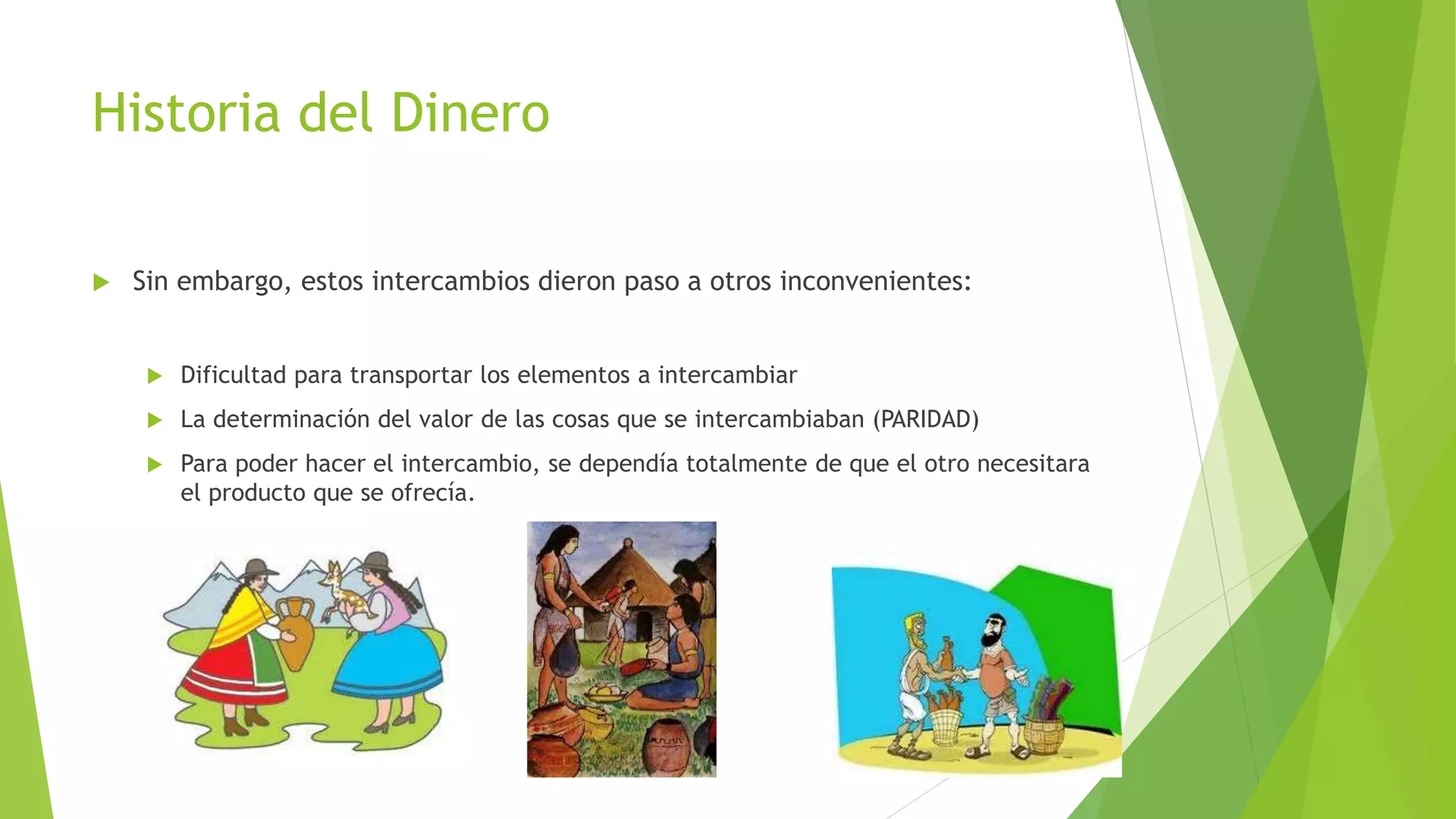 Historia del dinero y sus funciones | PPT