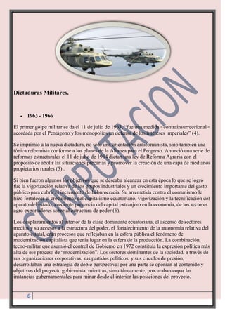 Historia del ecuador 1989