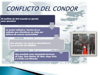 CONFLICTO DEL CONDOR