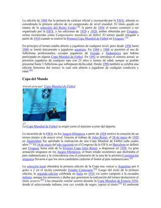 Historia del fútbol