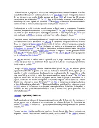 Historia del fútbol