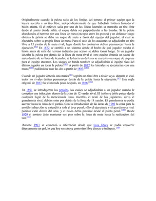 Historia del fútbol