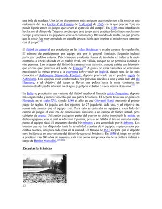 Historia del fútbol