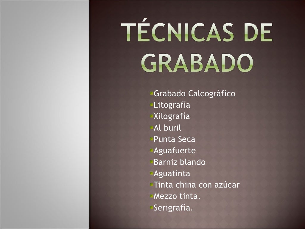 Historia Del Grabado