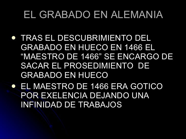 Historia del grabado Slide 18