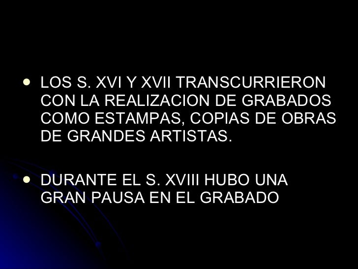 Historia del grabado Slide 36