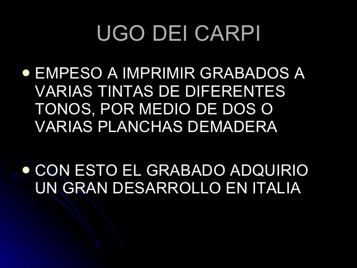 Historia del grabado Slide 59