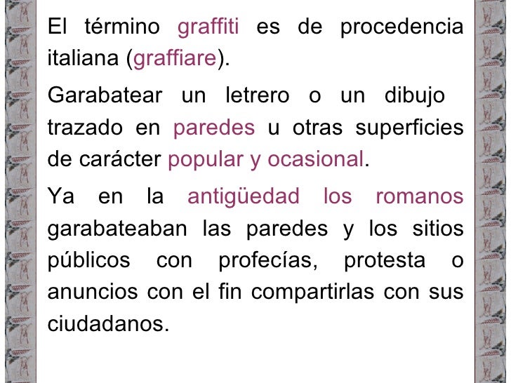 Historia Del Graffiti