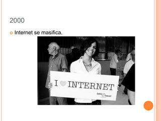 2000
 Internet se masifica.
 