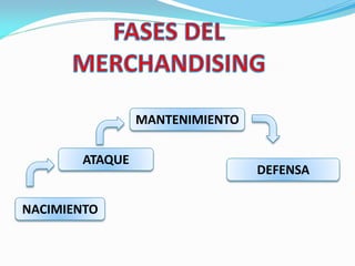 NACIMIENTO
ATAQUE
MANTENIMIENTO
DEFENSA
 