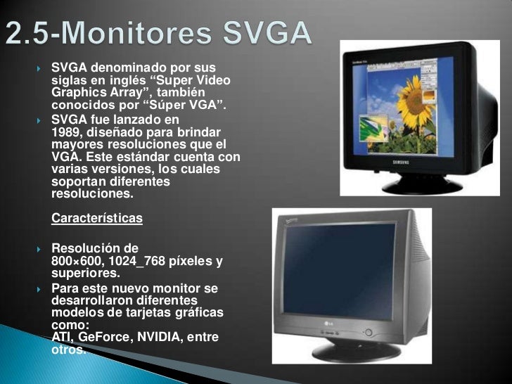 Historia del monitor
