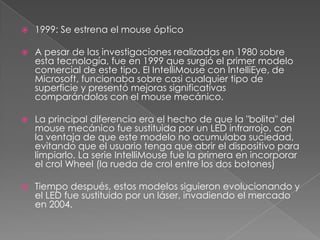Historia del mouse | PPTX