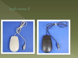 Historia del mouse | PPTX | Computer Peripherals | Computing