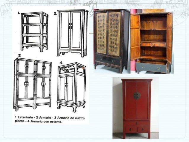 Historia del mueble chino
