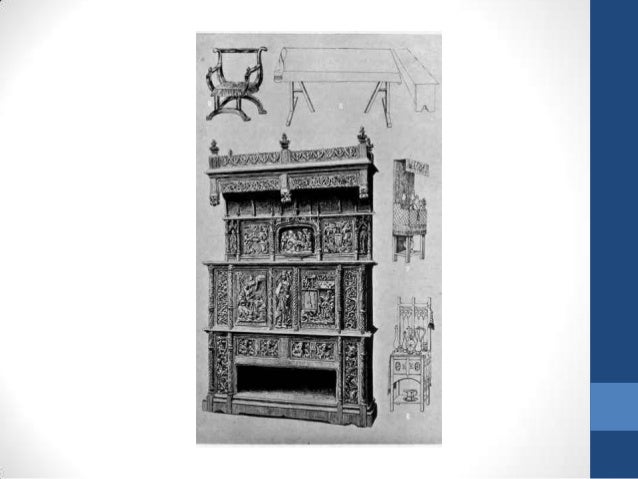 Historia del mueble Gótico y Renacentista