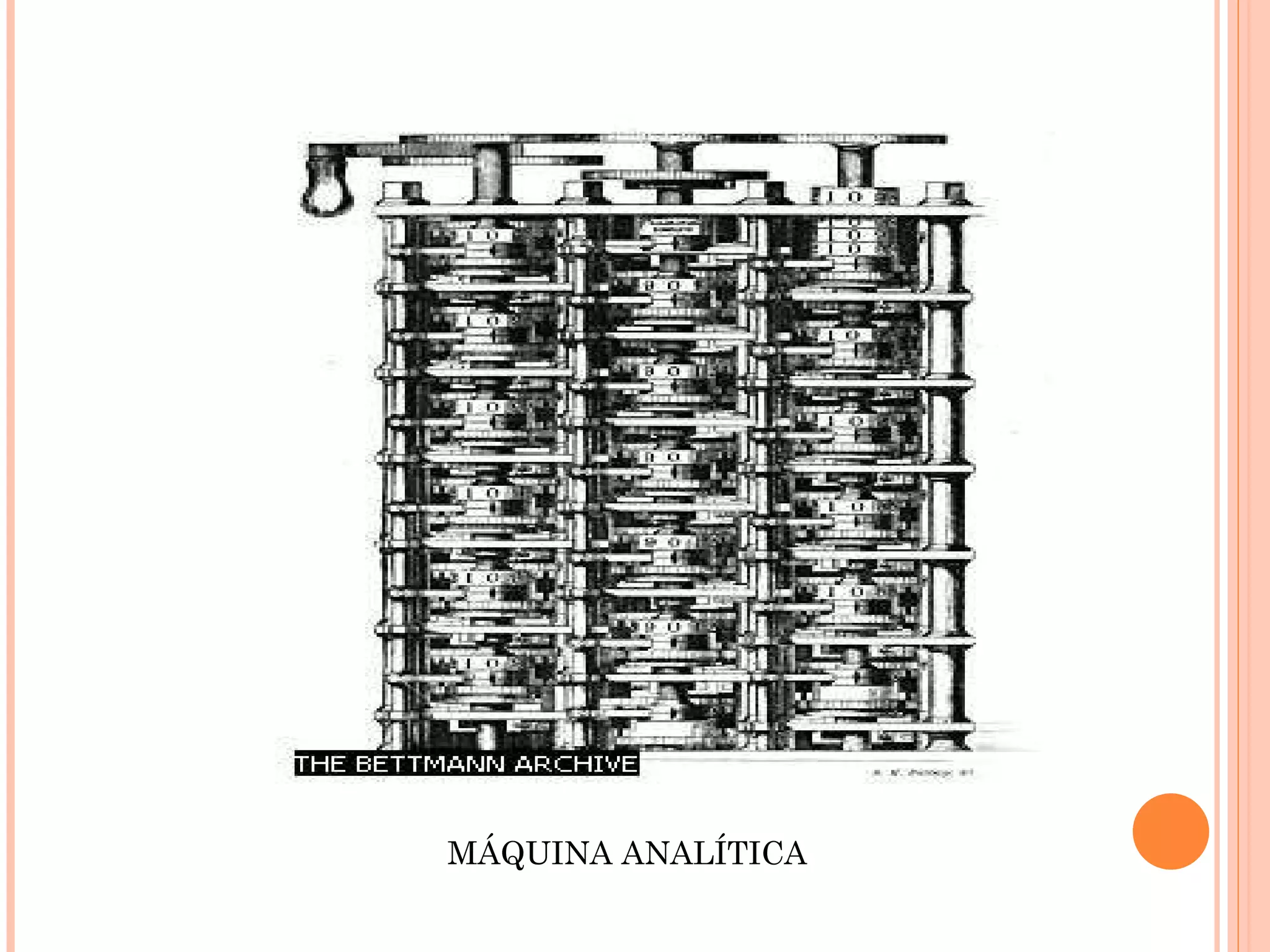 MÁQUINA ANALÍTICA 
