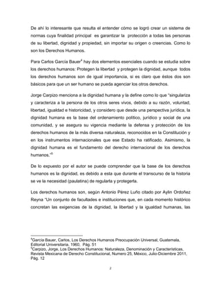 Historia de los derechos humanos de guatemala | PDF