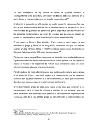Historia de los derechos humanos de guatemala | PDF