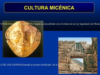 CULTURAS PREHELÉNICAS Hubo dos importantes civilizaciones en el territorio heleno durante la edad de los metales :  CULTURA CRETENSE O MINOICA  Y  CULTURA MICÉNICA 