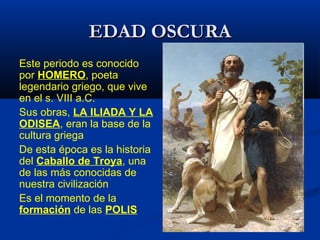 En la Edad del Cobre, tercer milenio, se desarrolló la  civilización cretense o minoica  (llamada así en honor del mítico rey Minos) 