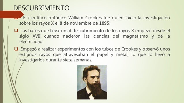 Historia de los rayos x