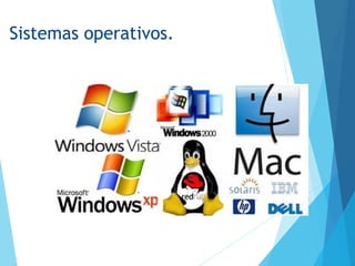 Sistemas operativos.
 
