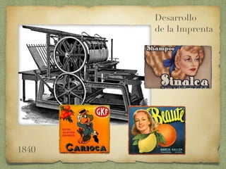 1840
Desarrollo
de la Imprenta
 