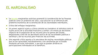 Marginalista Historia del pensamiento financiero | PPTX