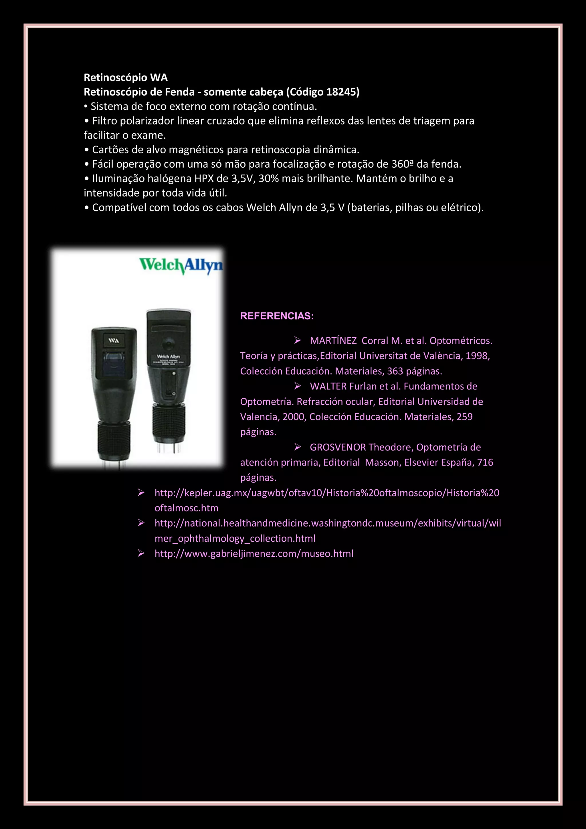 Historia del retinoscopio PDF