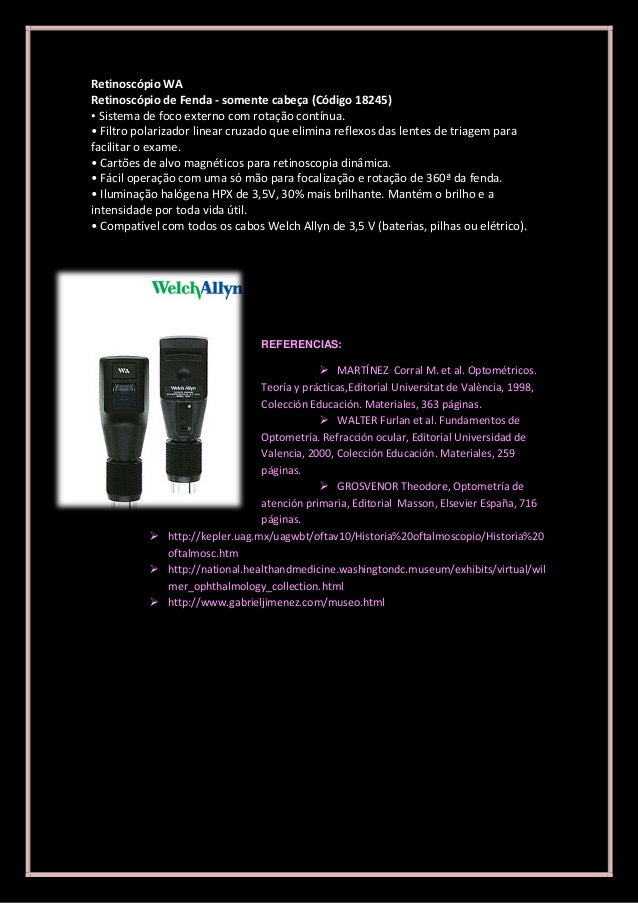 Historia del retinoscopio