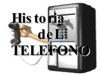 Historia  deL TELEFONO 