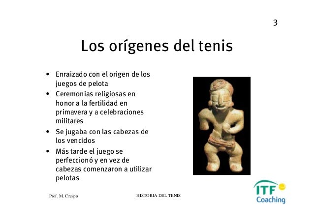 Historia del tenis