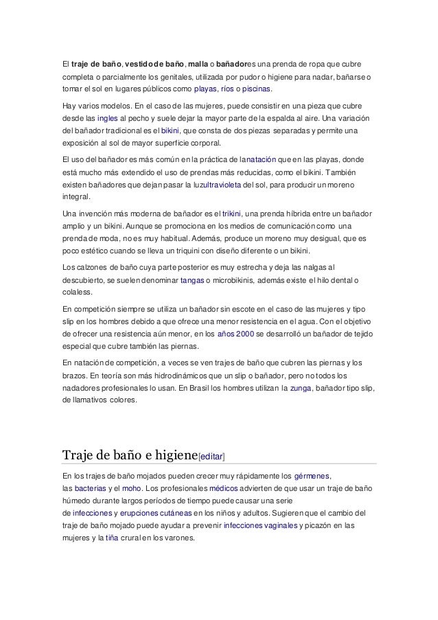 Historia Baño Traje Del De Historia De Del Historia Traje Del Traje Baño De hxQCrdts