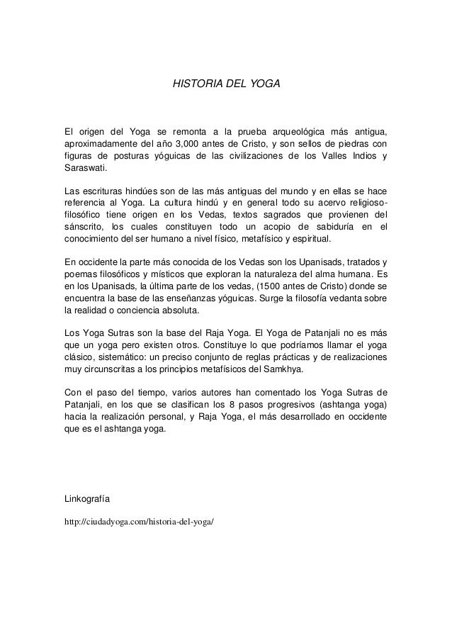 Historia del yoga