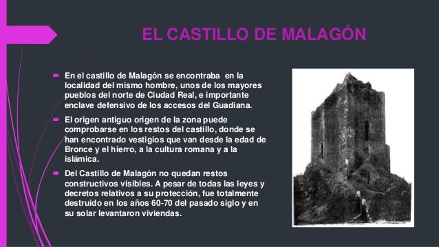 Historia de malagón