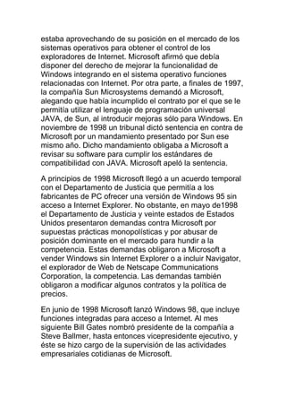 Historia de microsoft