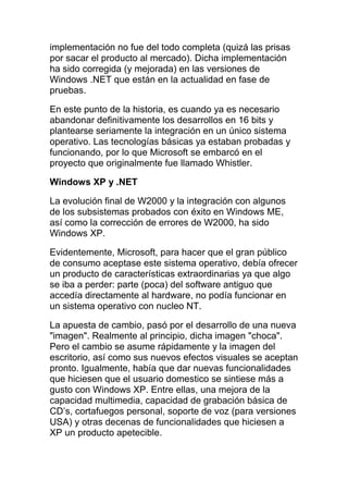 Historia de microsoft