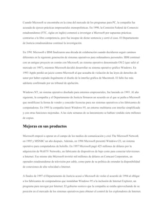 Historia de microsoft