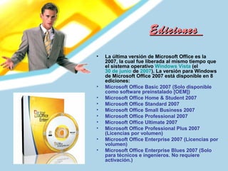 Historia de microsoft office