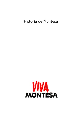 Historia de Montesa
 
