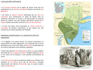 Historia de nueva york por ESLAMA | PPT