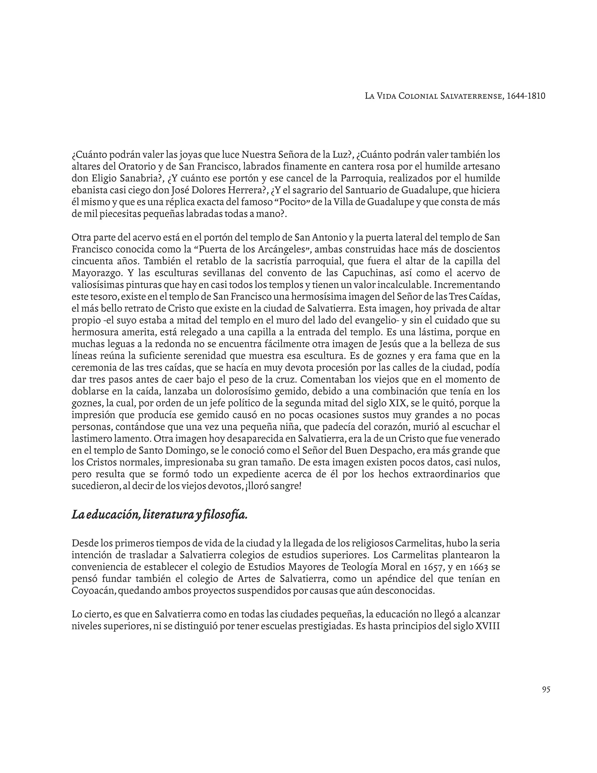 Historia de salvatierra