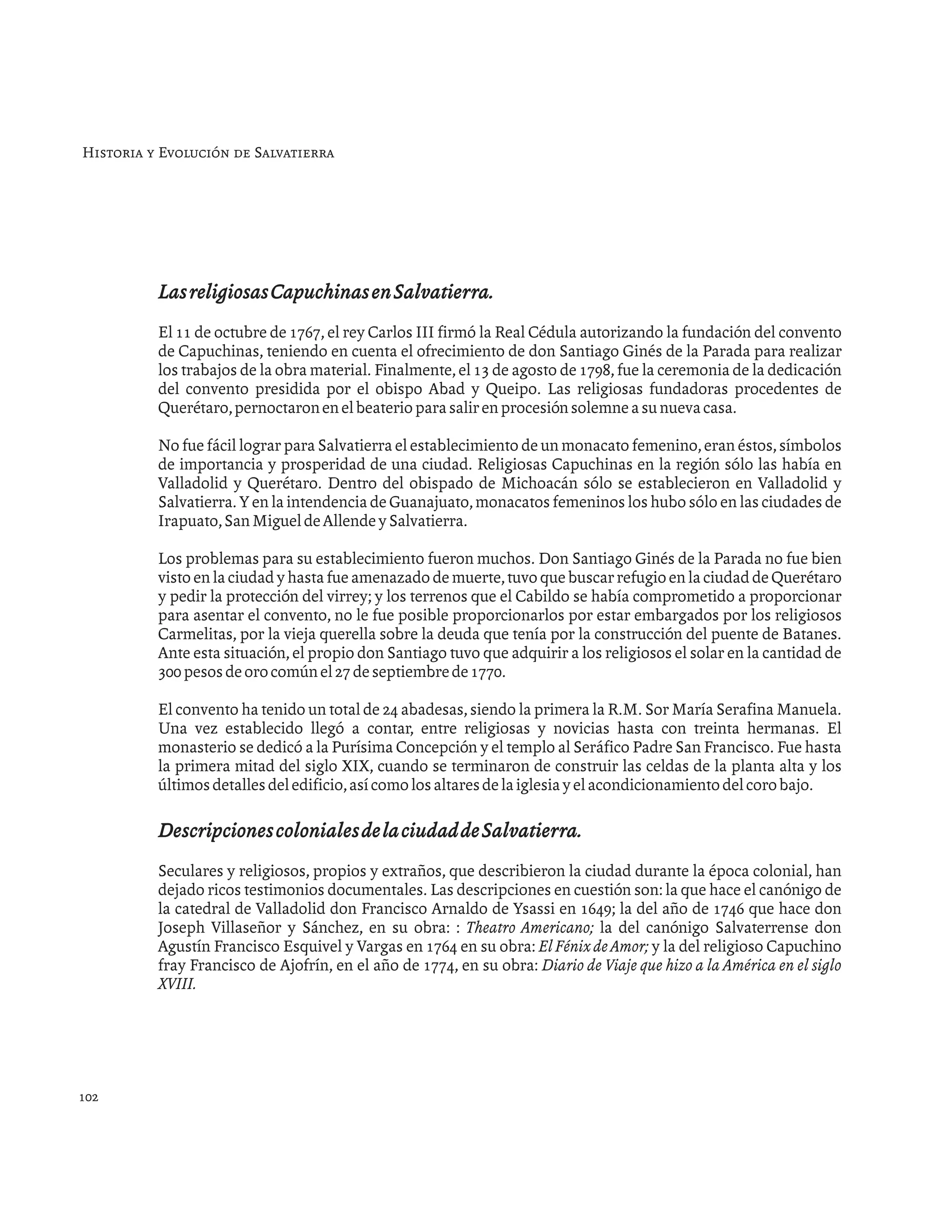 Historia de salvatierra