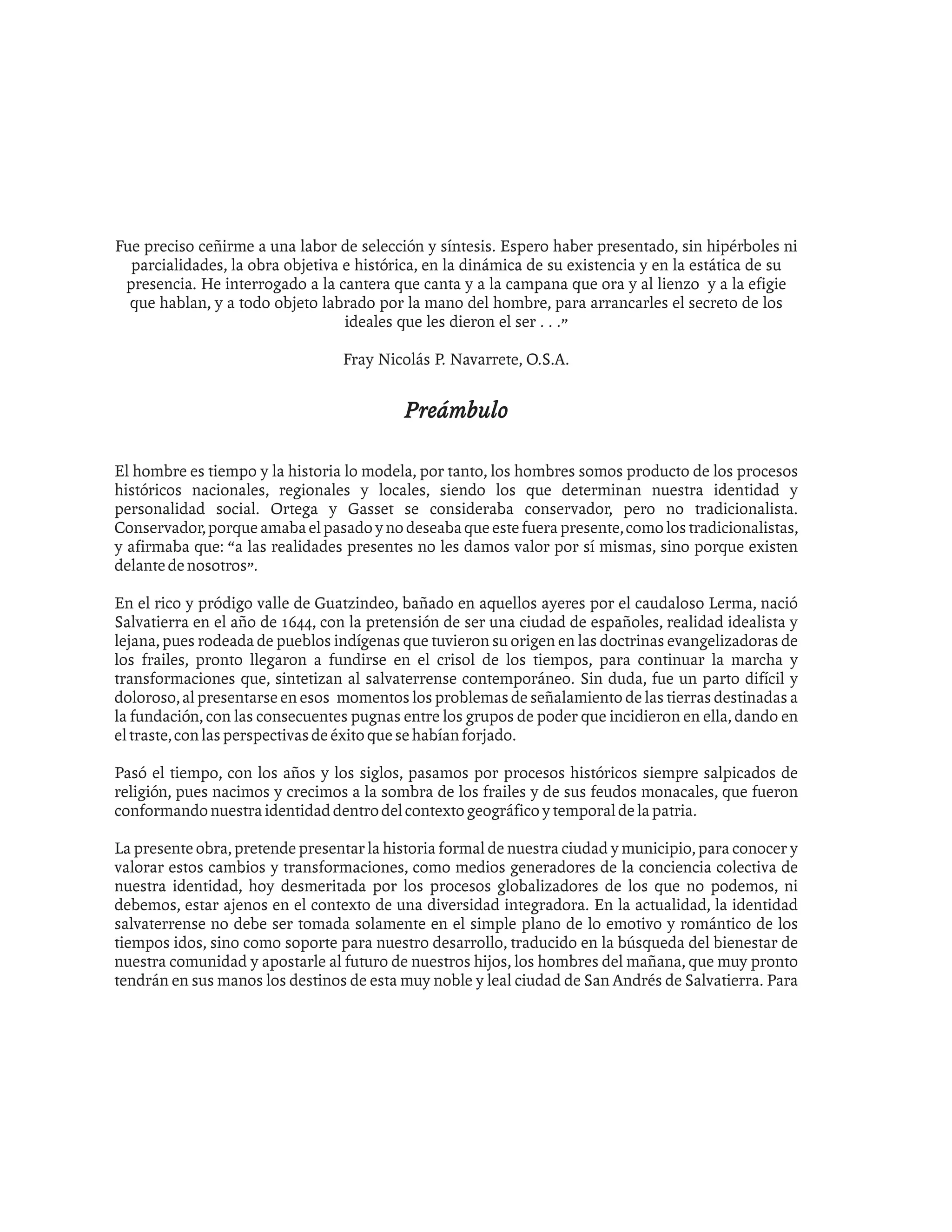 Historia de salvatierra