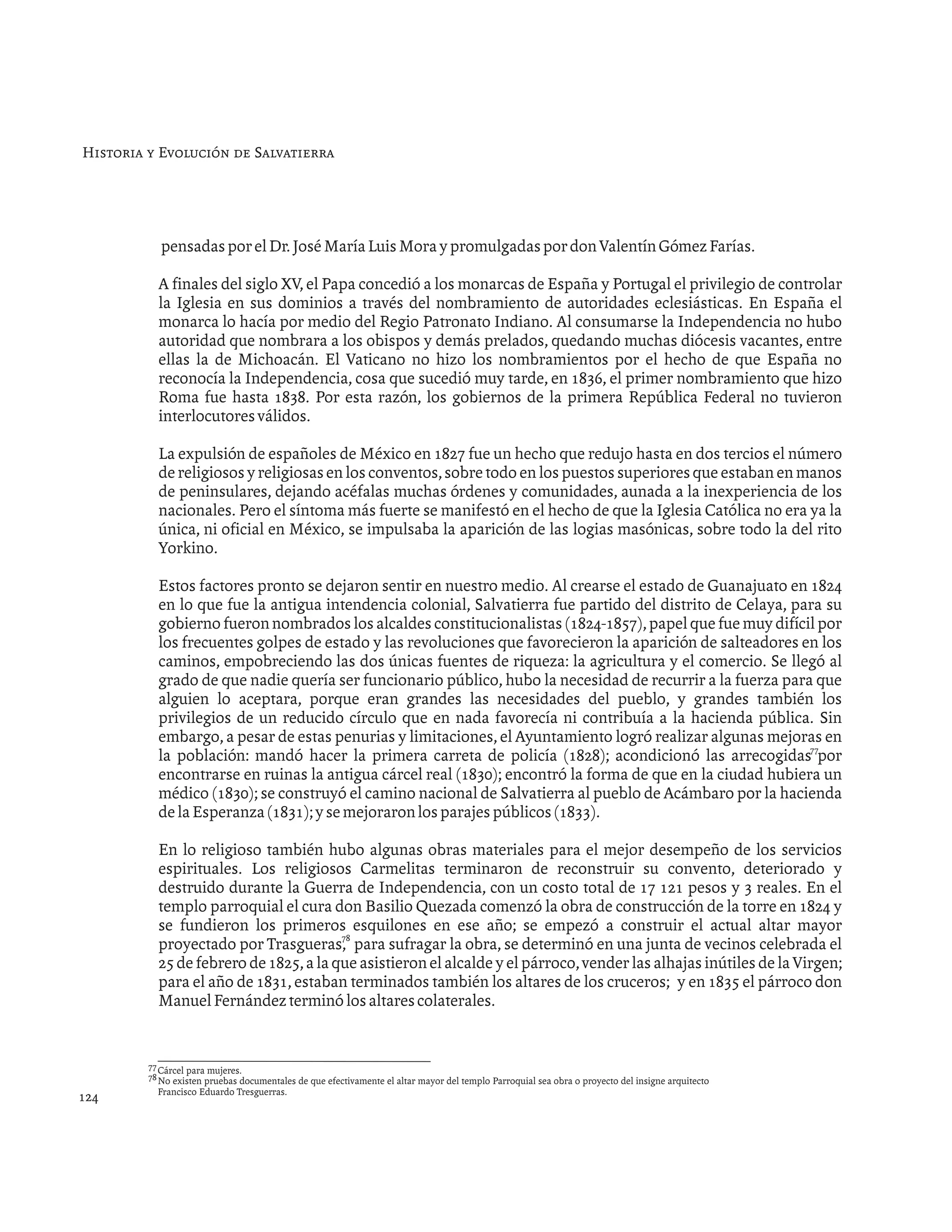 Historia de salvatierra