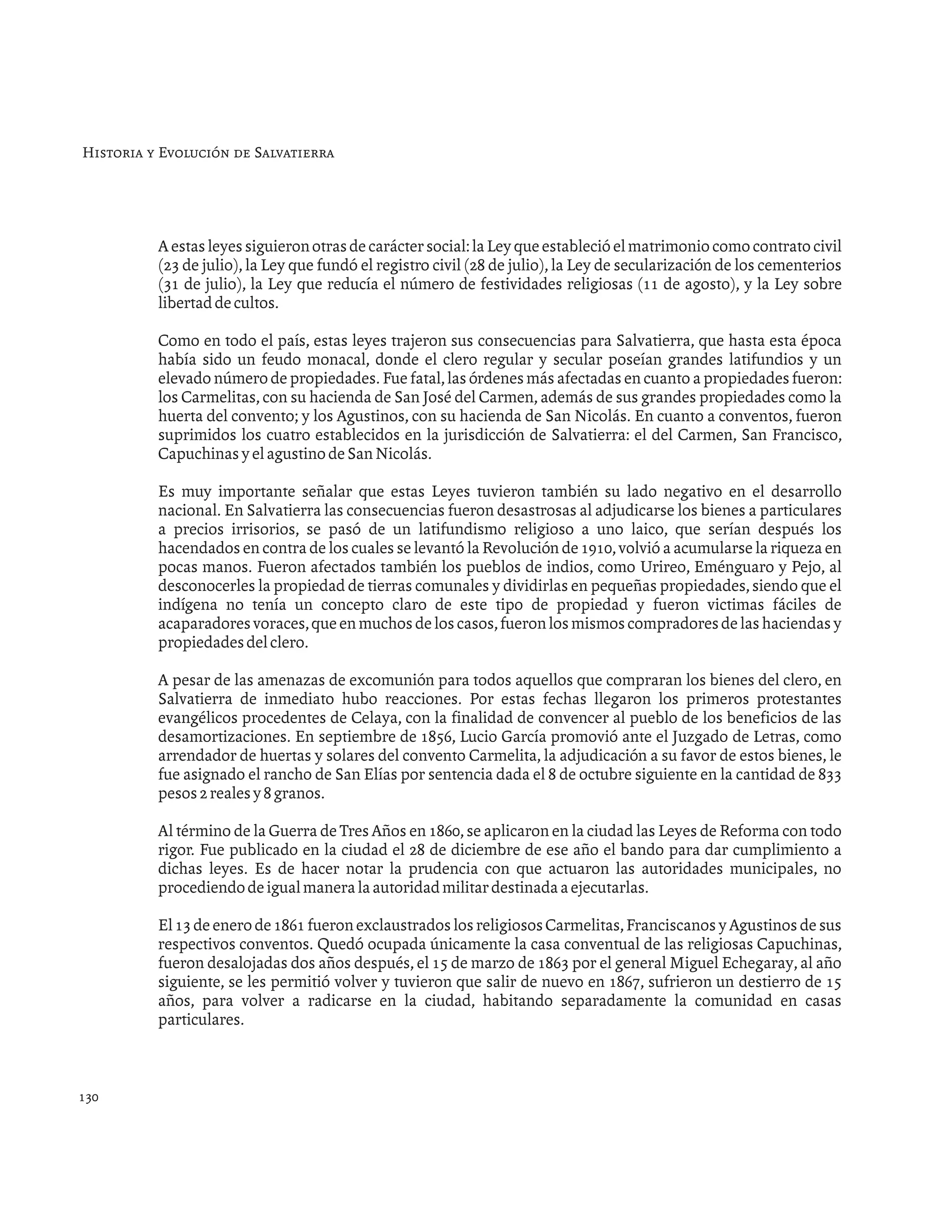 Historia de salvatierra