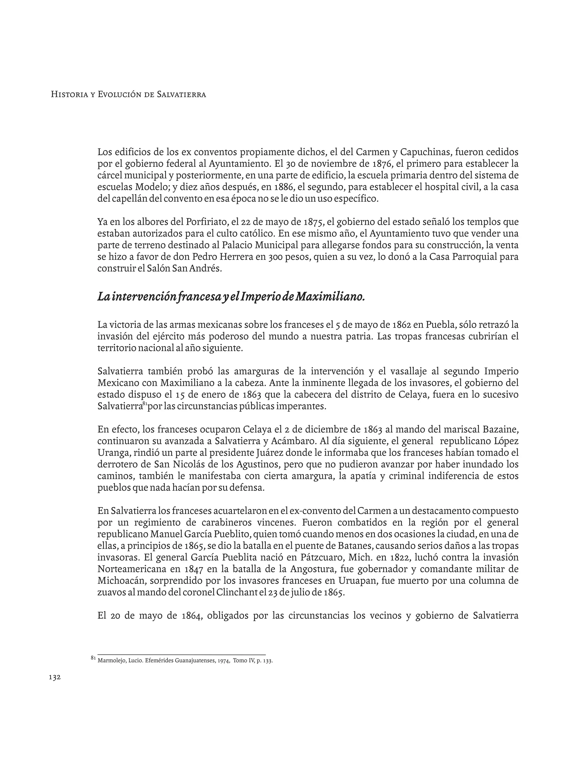 Historia de salvatierra