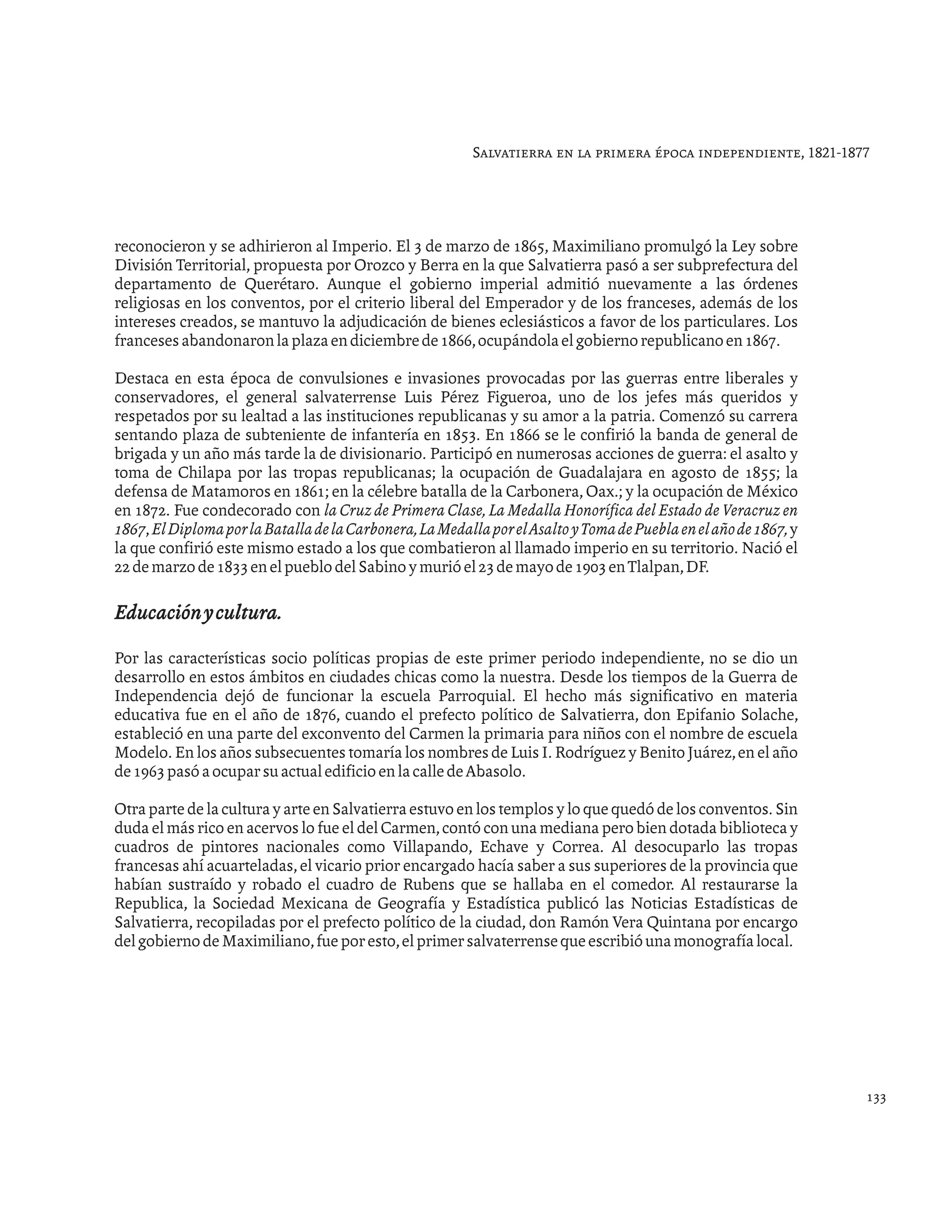 Historia de salvatierra