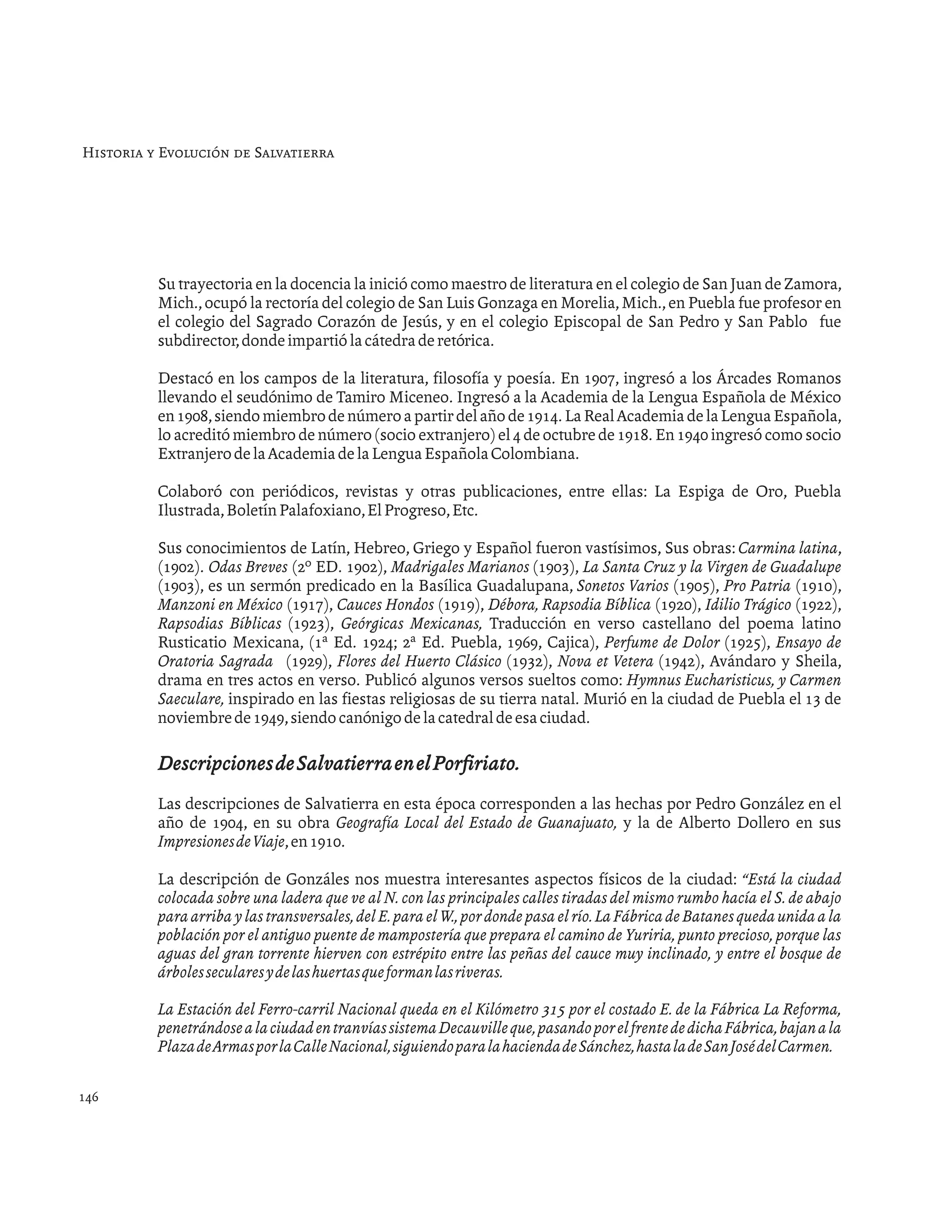 Historia de salvatierra